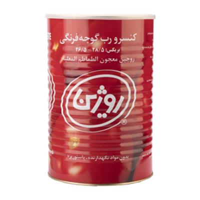 کنسرو رب گوجه فرنگی روژین 4300 گرم
